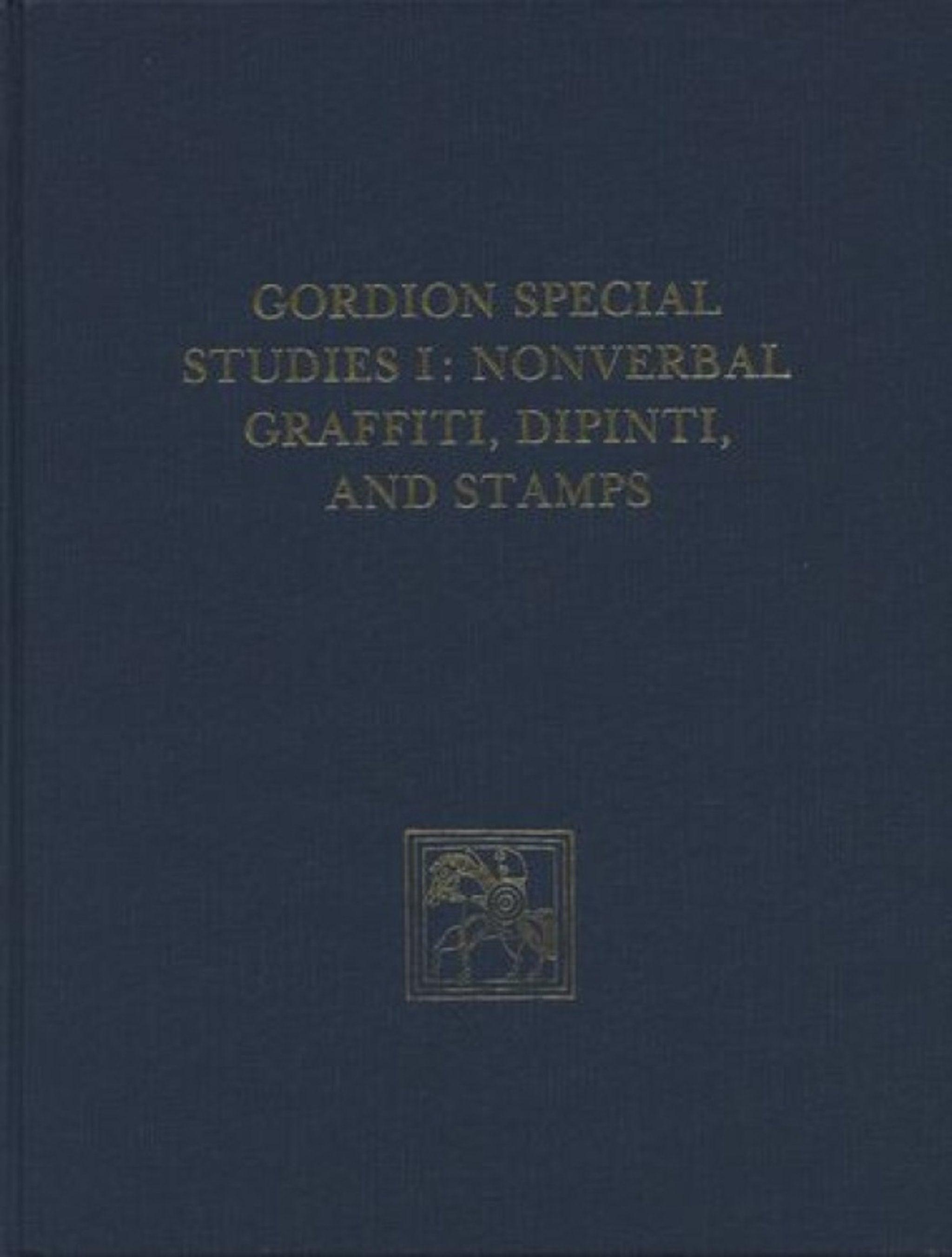 Cover image for Gordion Special Studies, Volume I ISBN 9780934718707